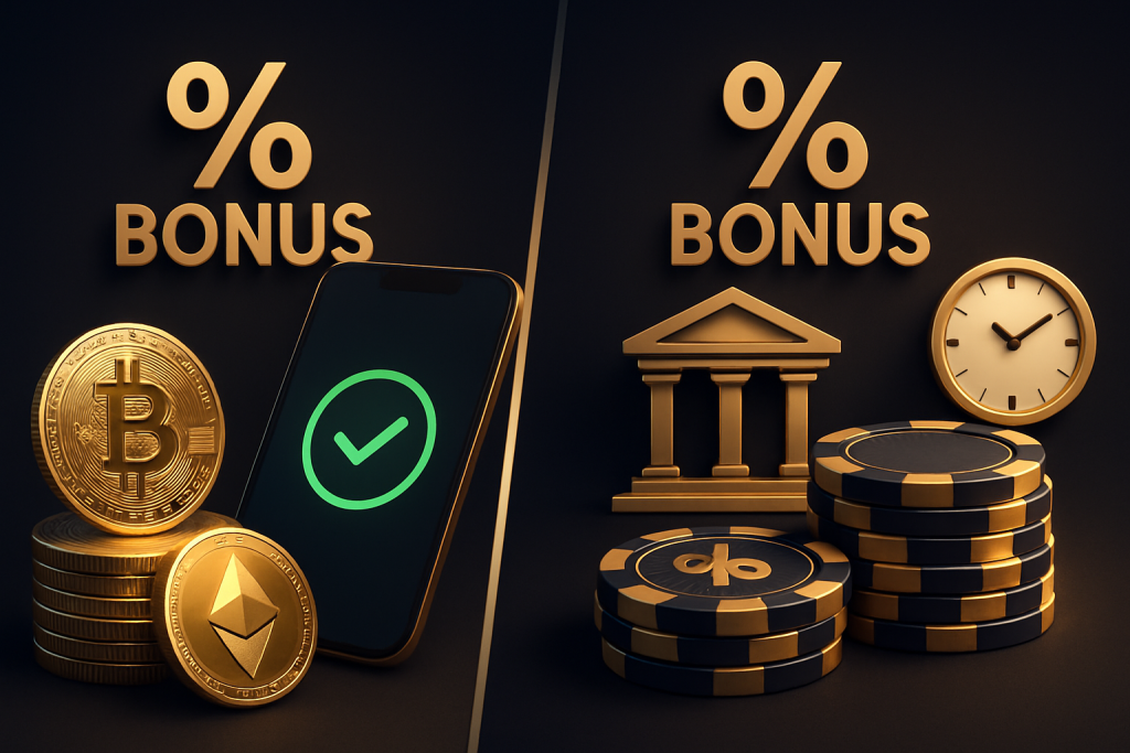 Crypto Casinos vs Traditional Casinos: Higher Bonuses in 2026?